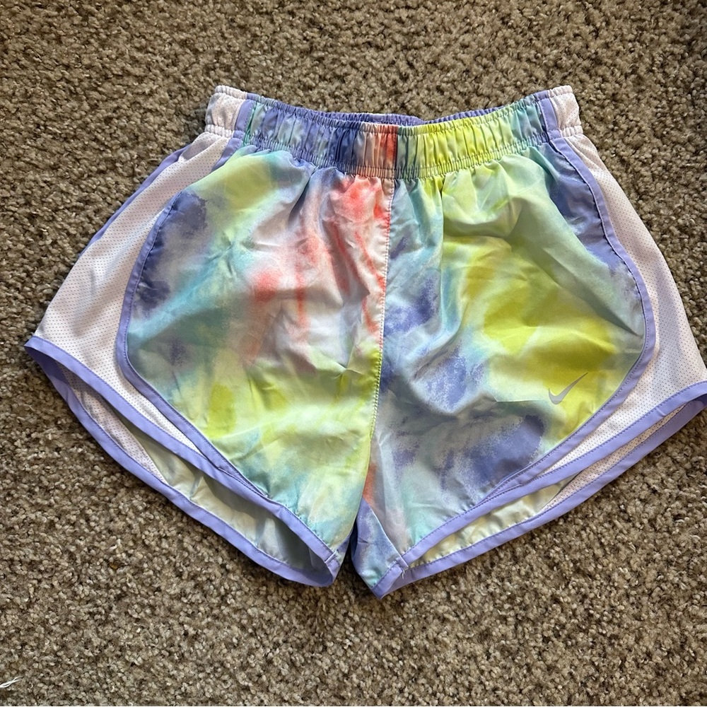 Nike Women’s Dry Fit Tempo Running Shorts - Blue and Pastel Bundle - Picture 2 of 7